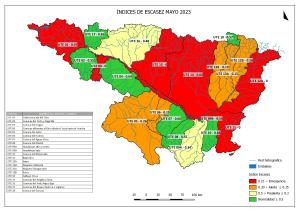 Publicado el Informe de Sequía del mes de mayo de 2023